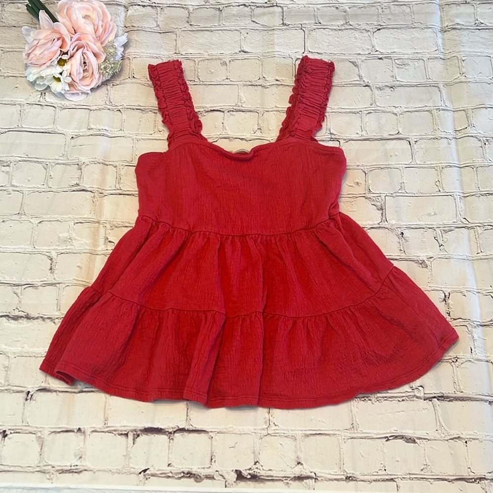Altar’d State Red Tank Top - Picture 3 of 4